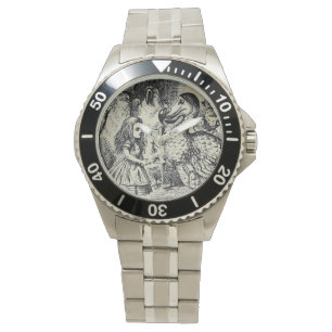 Alice (in Wonderland) Dodo RVS horloge