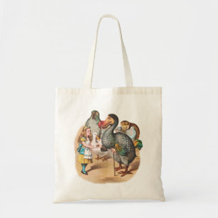 Alice in Wonderland Dodo Tote Bag