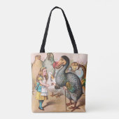Alice in Wonderland Dodo Tote Bag (Achterkant)