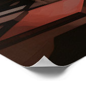 Alice in Wonderland Donker Surrealistisch Poster (Hoek)