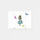 Alice in Wonderland door het sleutelgat Post-it® Notes (Voorkant)