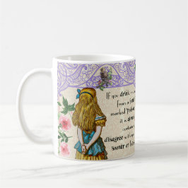 Alice in Wonderland Double Quote Mok,  Koffiemok