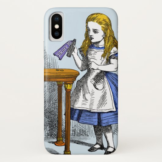 ~ Alice in Wonderland +{ Drink me }+ Case-Mate iPhone Case (Achterkant)
