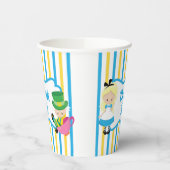 Alice in Wonderland Drink me Cute Kinder Tea Party Papieren Bekers (Links)