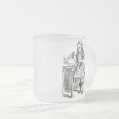 Alice in Wonderland Drink me de mok van koffie (Voorkant rechts)