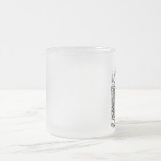 Alice in Wonderland Drink me de mok van koffie (Center)