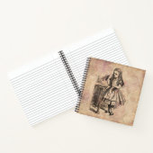 Alice in Wonderland Drink me fles Notitieboek (Binnen)