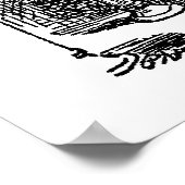 Alice in Wonderland Drink me groot Canvas Poster (Hoek)