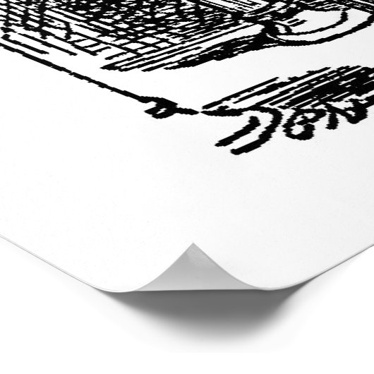 Alice in Wonderland Drink me groot Canvas Poster (Hoek)