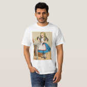 Alice in Wonderland - Drink me Mannen T-Shirt (Voorkant volledig)