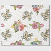 Alice in Wonderland Drink me met papier (Vlak)