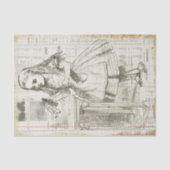 Alice in Wonderland Drink me  ontkoppeling Tissuepapier (Voorkant)