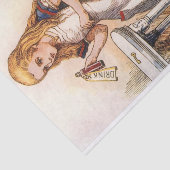  Alice in Wonderland Drink me ontkoppeling Tissuepapier (Detail)