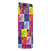 Alice in Wonderland Drink me Pop Art Thermosbeker (Geroteerd rechts)