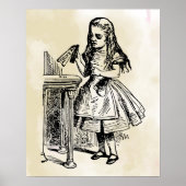 Alice in Wonderland Drink me Poster (Voorkant)