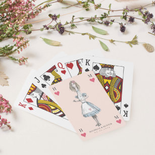  Alice in Wonderland Drink me sprookje Pokerkaarten