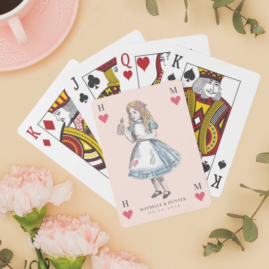  Alice in Wonderland Drink me sprookje Pokerkaarten
