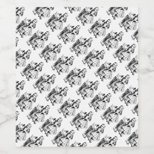  Alice in Wonderland Drink Me Wijnlabels Wijn Etiket (Enkel label)