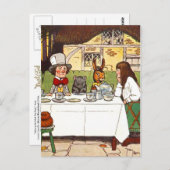 Alice in Wonderland: Een ad-hocgroep Briefkaart (Voorkant / Achterkant)