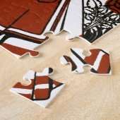 Alice in Wonderland, een spel. Alice Legpuzzel (Zijkant)