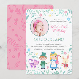 Alice in Wonderland | Eerste geboorte eenderland Kaart