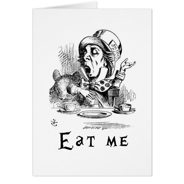 Alice in Wonderland - Eet me (Voorkant)