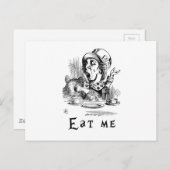 Alice in Wonderland - Eet me Briefkaart (Voorkant / Achterkant)