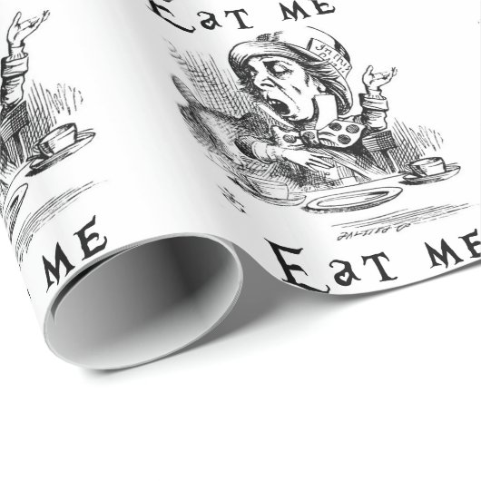Alice in Wonderland - Eet me Cadeaupapier (Rol Hoek)