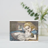 Alice in Wonderland: EET me te groot Briefkaart (Staand voorkant)
