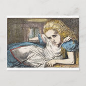 Alice in Wonderland: EET me te groot Briefkaart (Voorkant)