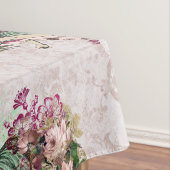 Alice in Wonderland Elegant Blush Pink Tea Party Tafelkleed (Voorbeeld)