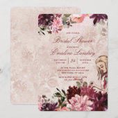 Alice in Wonderland Elegant Bruiloft Vrijgezellenf Kaart (Voorkant / Achterkant)