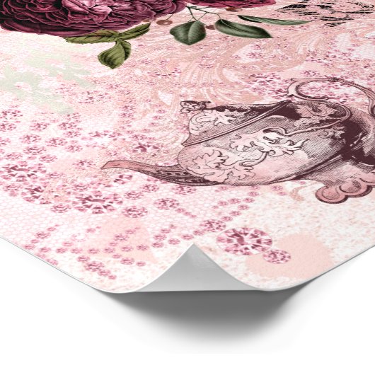 Alice in Wonderland Elegant Poster (Hoek)