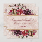 Alice in Wonderland Elegante Liefde en Bedankt Ple (Voorkant / Achterkant)