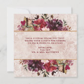 Alice in Wonderland Elegante Liefde en Bedankt Ple (Achterkant)