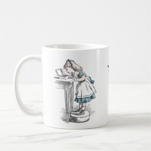 Alice in Wonderland Elke weg kan je mok brengen (Links)