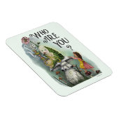 Alice in Wonderland en Caterstyle Art Magneet (Rechterzijde)