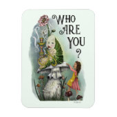 Alice in Wonderland en Caterstyle Art Magneet (Verticaal)