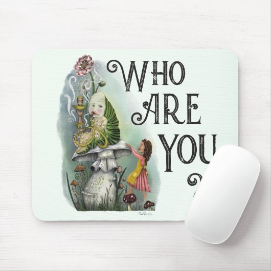 Alice in Wonderland en Caterstyle Art Muismat (Met muis)