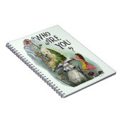 Alice in Wonderland en Caterstyle Art Notitieboek (Rechterzijde)