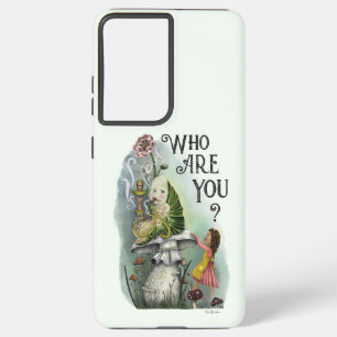 Alice in Wonderland en Caterstyle Art Samsung Galaxy Hoesje