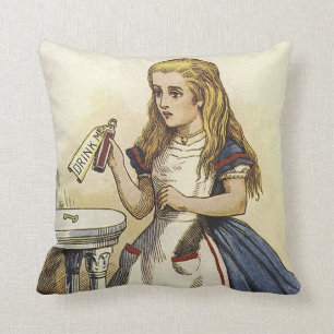 Alice in Wonderland en Cheshire Cat Pillow Kussen