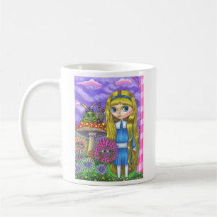 Alice in Wonderland en de Cute van de Caterpilaar Koffiemok