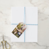 Alice in Wonderland en de Rups Cadeaulabel (Met Touw)