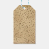 Alice in Wonderland en de speelkaarten Cadeaulabel (Achterkant)