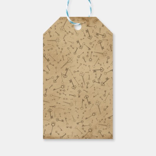 Alice in Wonderland en de speelkaarten Cadeaulabel (Achterkant)