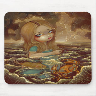 Alice in Wonderland en de Tears Mousepad Muismat