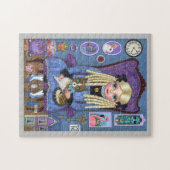 Alice in Wonderland en Dinah Cat Fairy Tale Legpuzzel (Horizontaal)