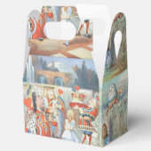 Alice in Wonderland en door het kijkglas Bedankdoosjes (Geopend)