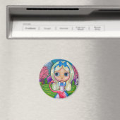 Alice in Wonderland en Flamingo Magnet (Insitu (Vaatwasser))